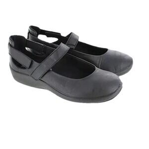 Arcopedico L51 Black Mary Jane Shoes Size 40 US 9 Comfort Orthodic Adjustable